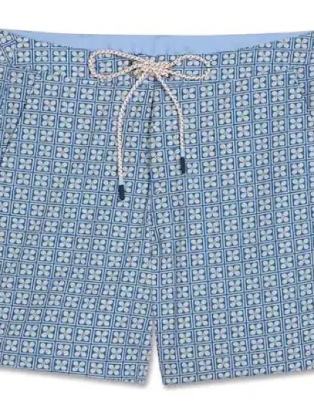 Fair Harbor Swell Floral Tile Print Water Repellent Board Shorts Size Medium